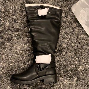 Carlos Santana knee high boots